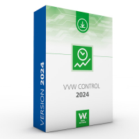 VVW Control 2024 (Zeiterfassung + Controlling + HOAI) CS 2 bis 5 Nutzer